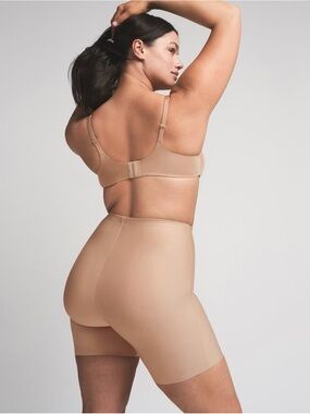 SKIMS Sculpting High-Waist Shaping Short in Nude